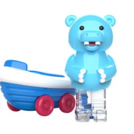 Zoomigos® Hippo with Rowboat Zoomer