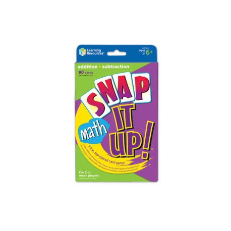 Snap It Up!® Addition & Subtraction Card Game