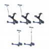 Patin Globber Evo Comfort 5 en 1 Azul