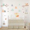 Stickers para pared Little fox