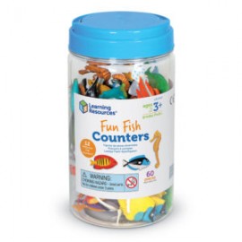 Fun Fish Counters, Set of 60