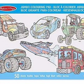 Jumbo – Vehicles Bloc Gigante para Colorear