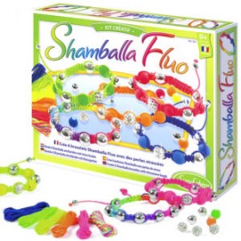 Kit para hacer pulseras shamballa fluo