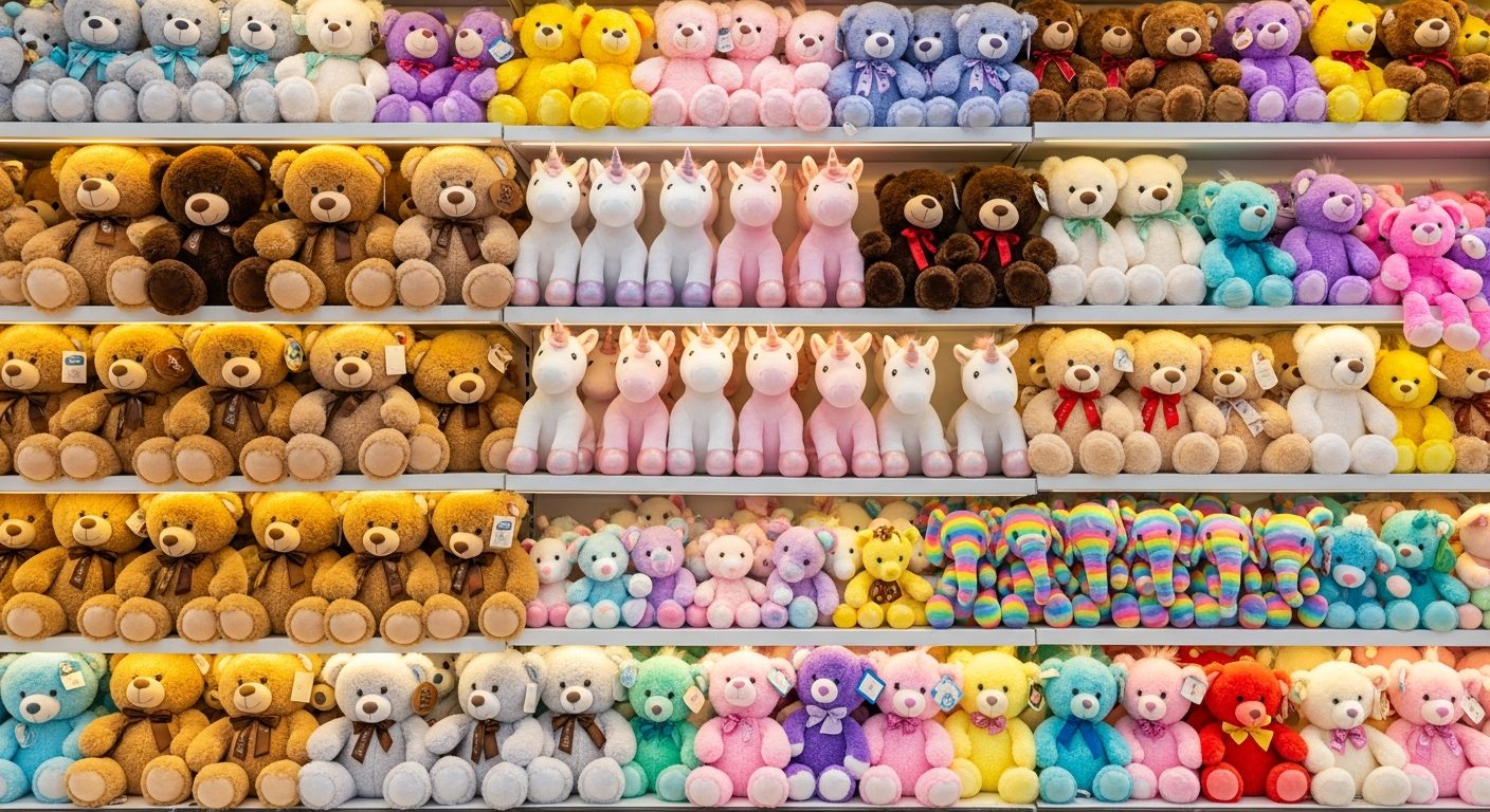 Peluches y muñecos adorables